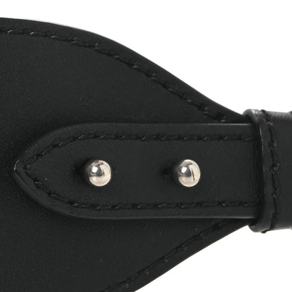 Christian Dior Canvas Embroidered Shoulder Strap Black 5 of 5