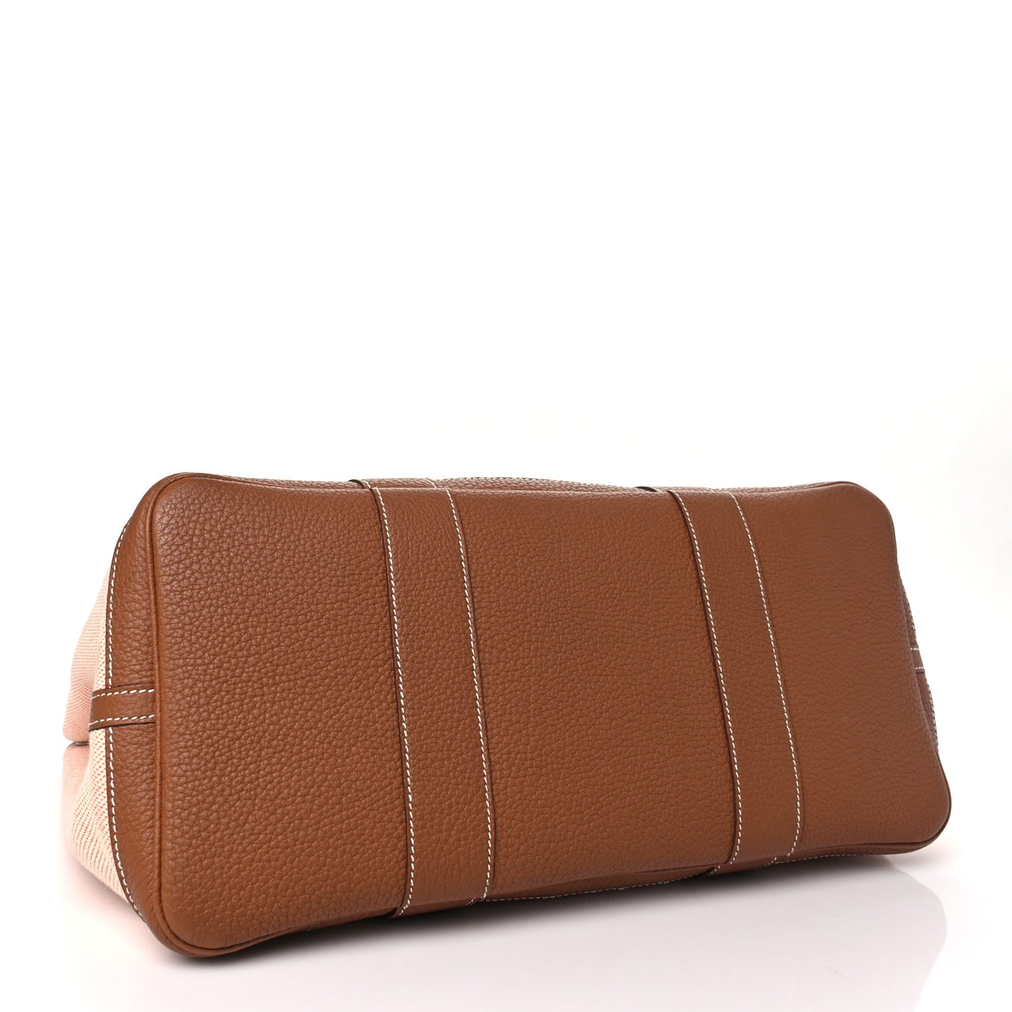 Twill H Negonda Garden Party 36 MM Tote Ecru Desert Gold