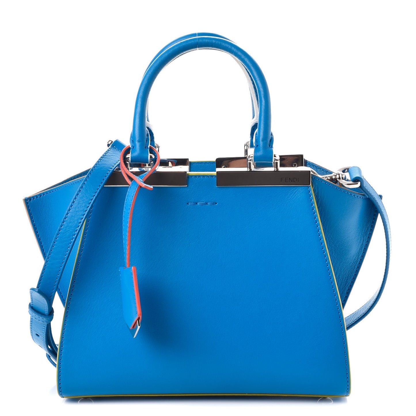 Vitello Dolce Mini 3jours Tote Blue Royal
