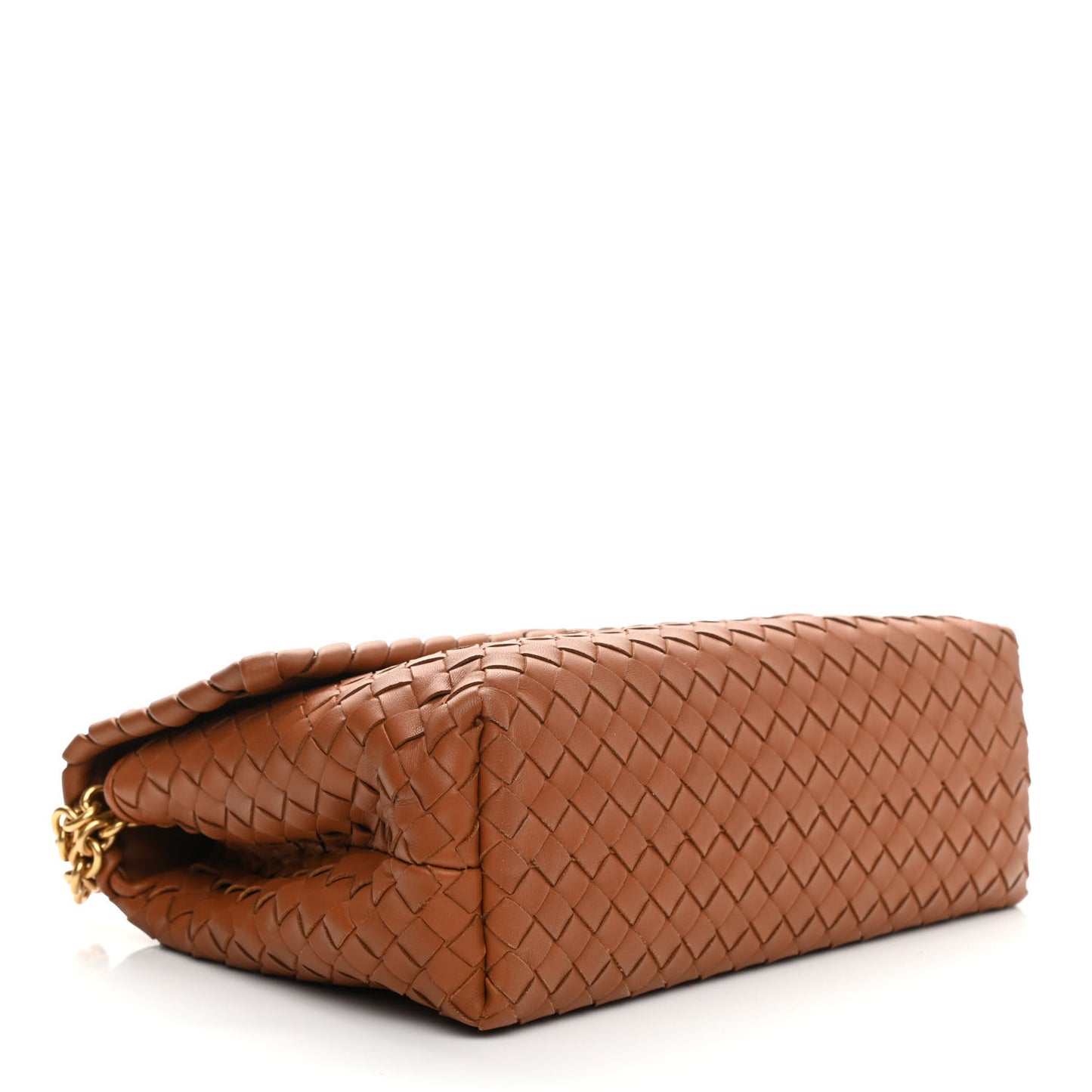Nappa Intrecciato Small Olimpia Shoulder Bag Noce