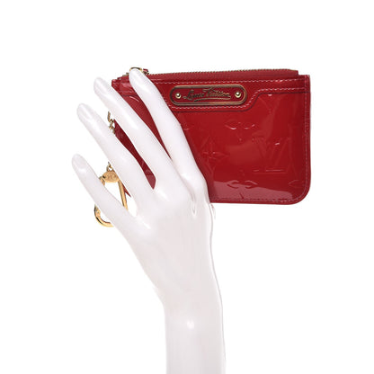 Louis Vuitton Vernis Key Pouch Pomme D'Amour 2 of 6