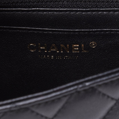 Chanel Lambskin Quilted Mini Rectangular Flap Black 6 of 14