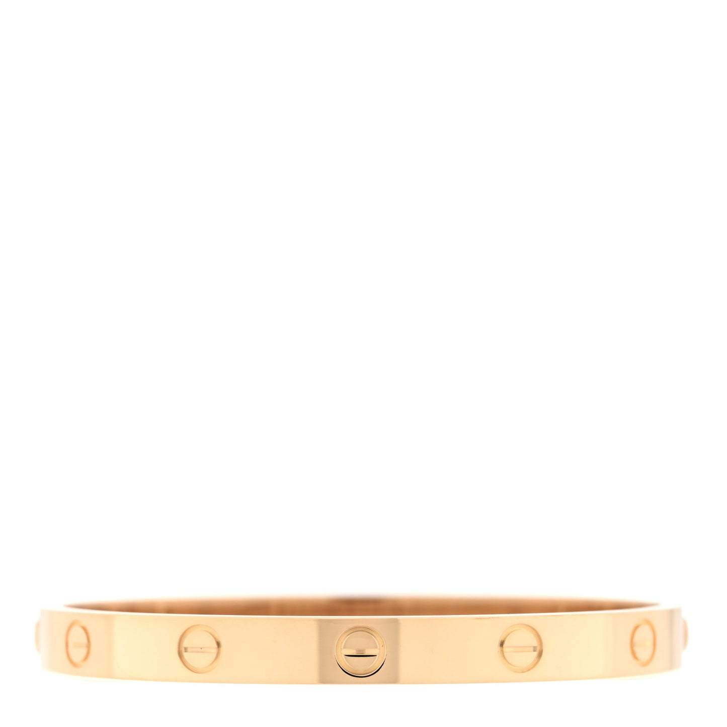 18K Yellow Gold LOVE Bracelet 17