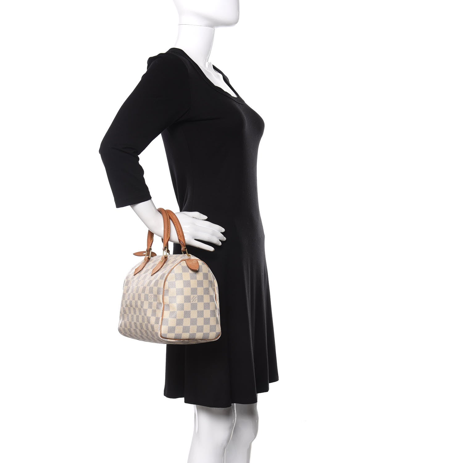 Louis Vuitton Damier Azur Speedy 25 2 of 10