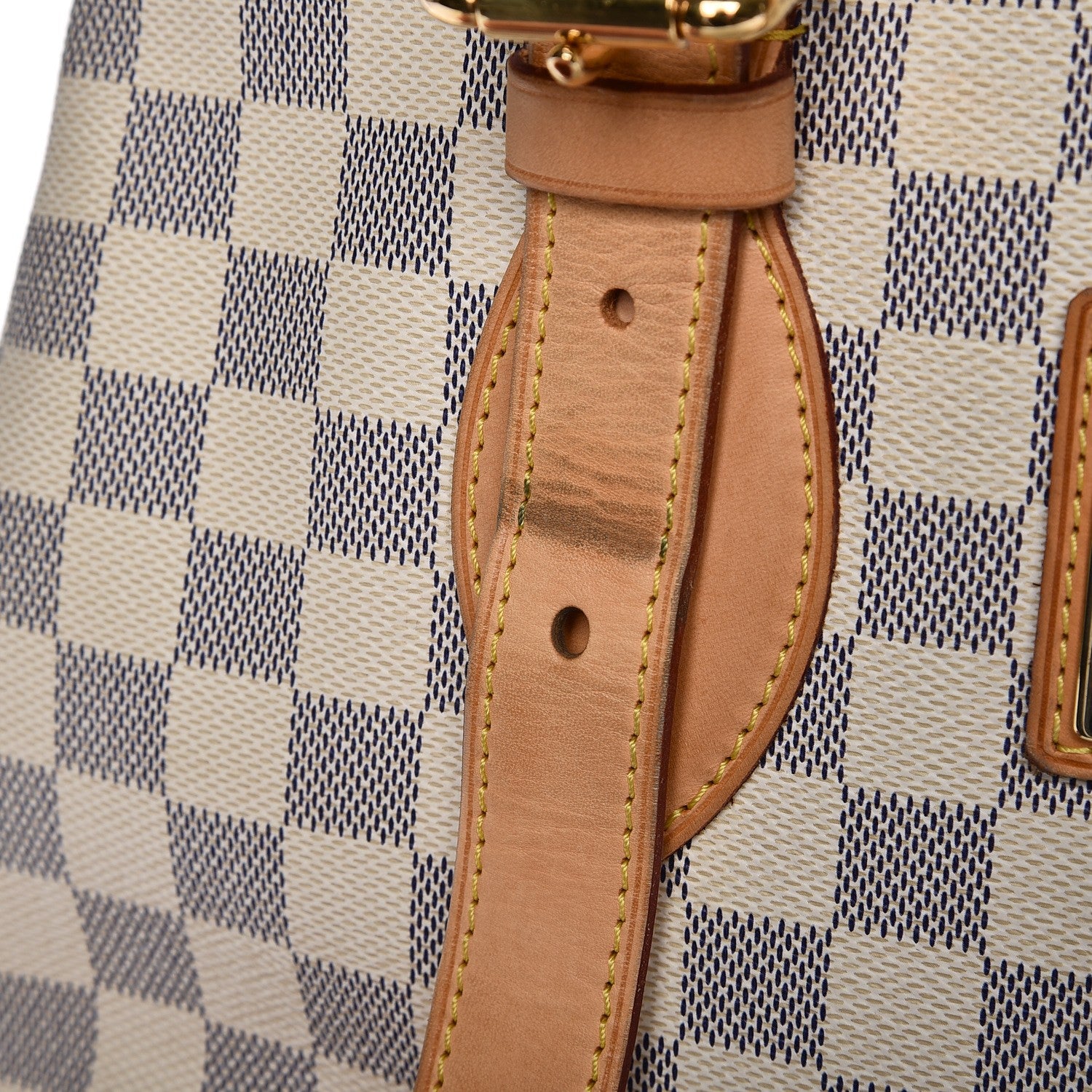 Louis Vuitton Damier Azur Hampstead MM 24 of 29