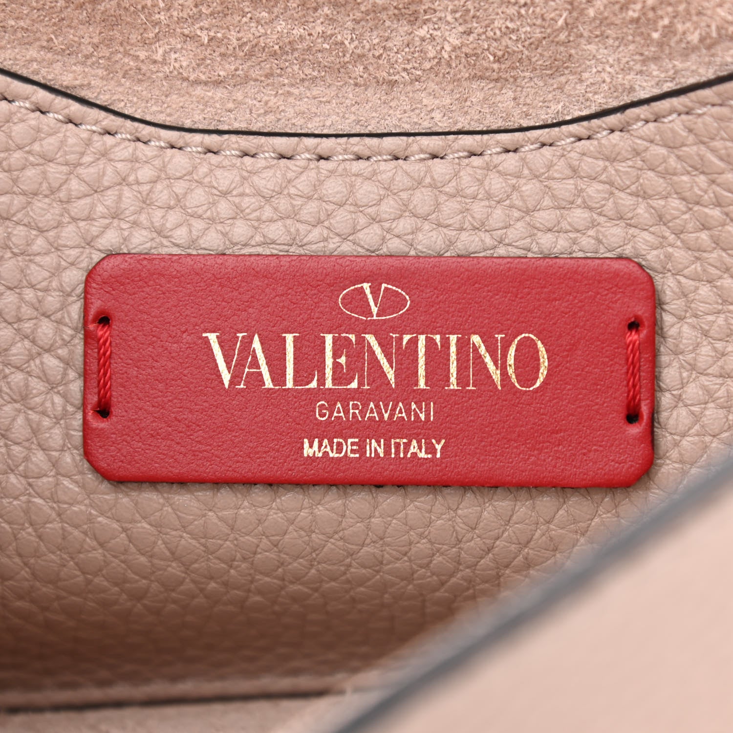 Valentino Garavani Pebbled Calfskin Mini Rockstud Crossbody Bag Poudre 6 of 9