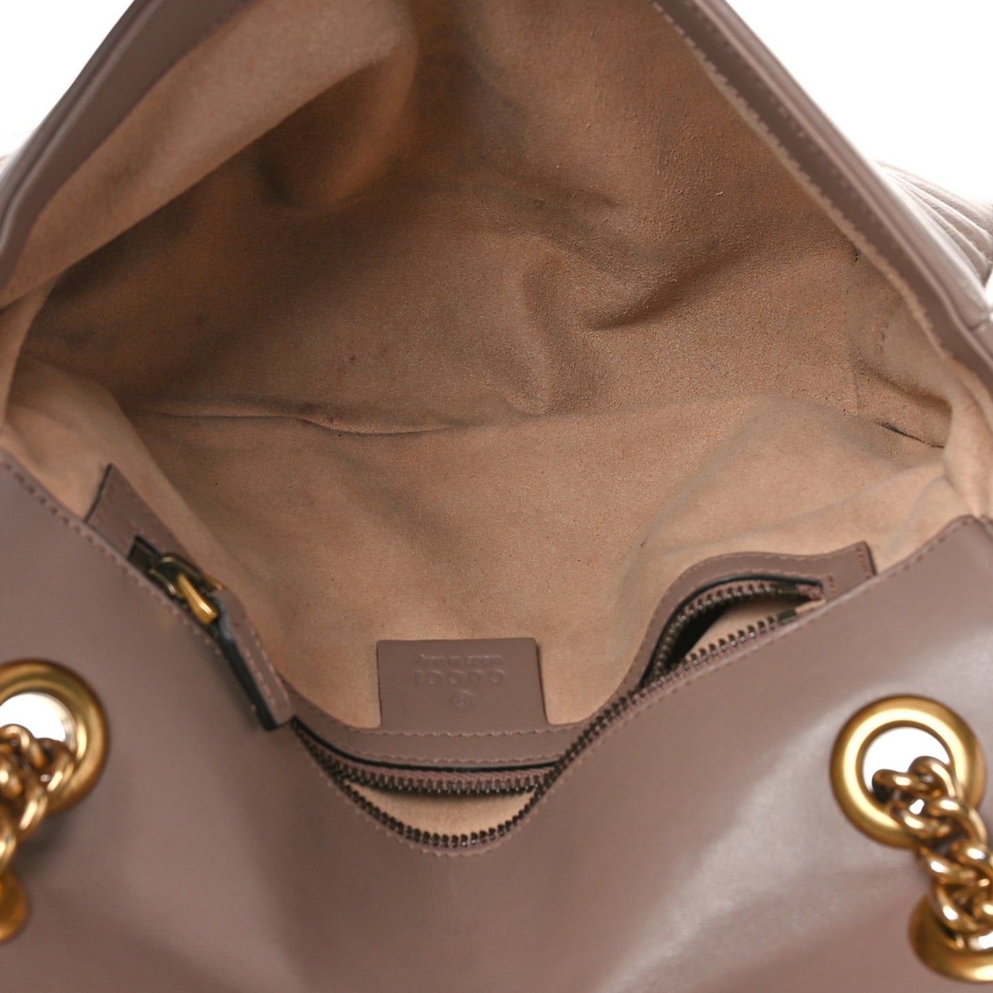 Calfskin Matelasse Small GG Marmont Shoulder Bag Porcelain Rose