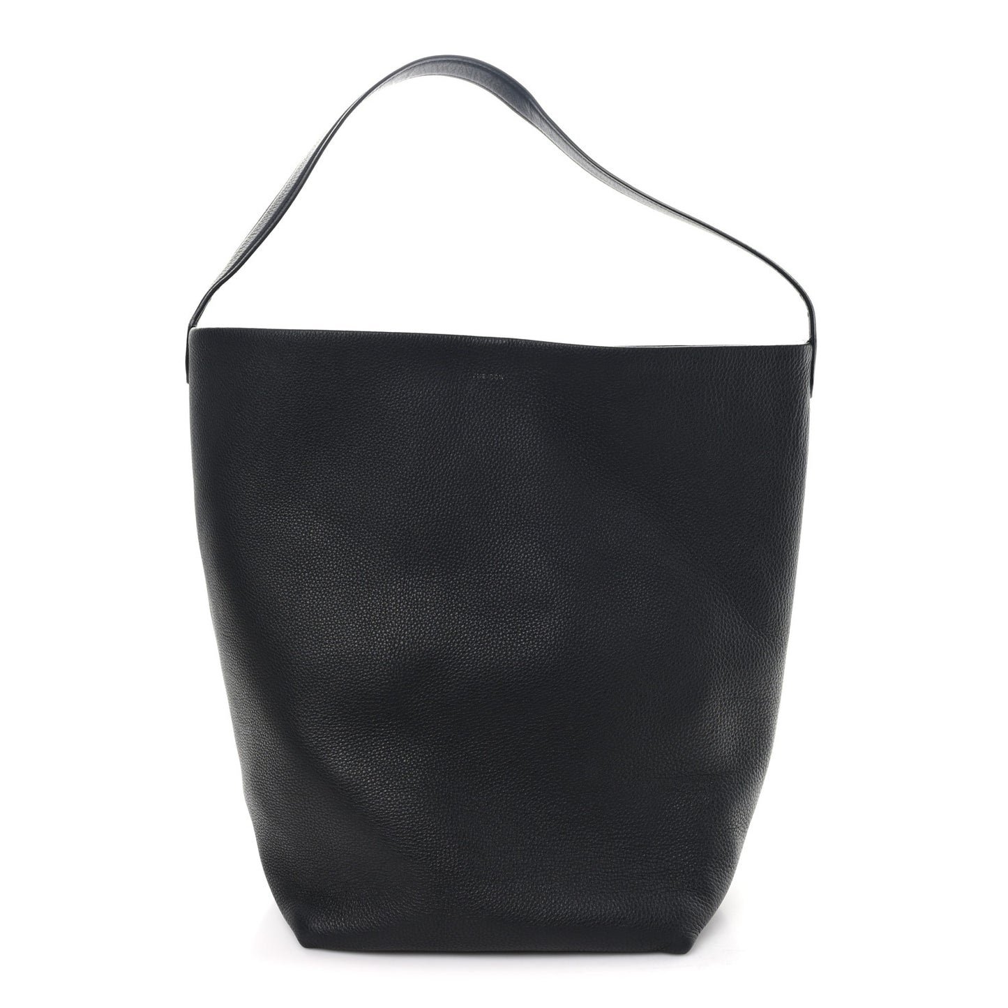Grained Calfskin Large N/S Park Tote Black