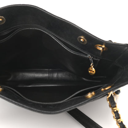 Chanel Caviar Quilted Shoulder Bag Black 7 of 10