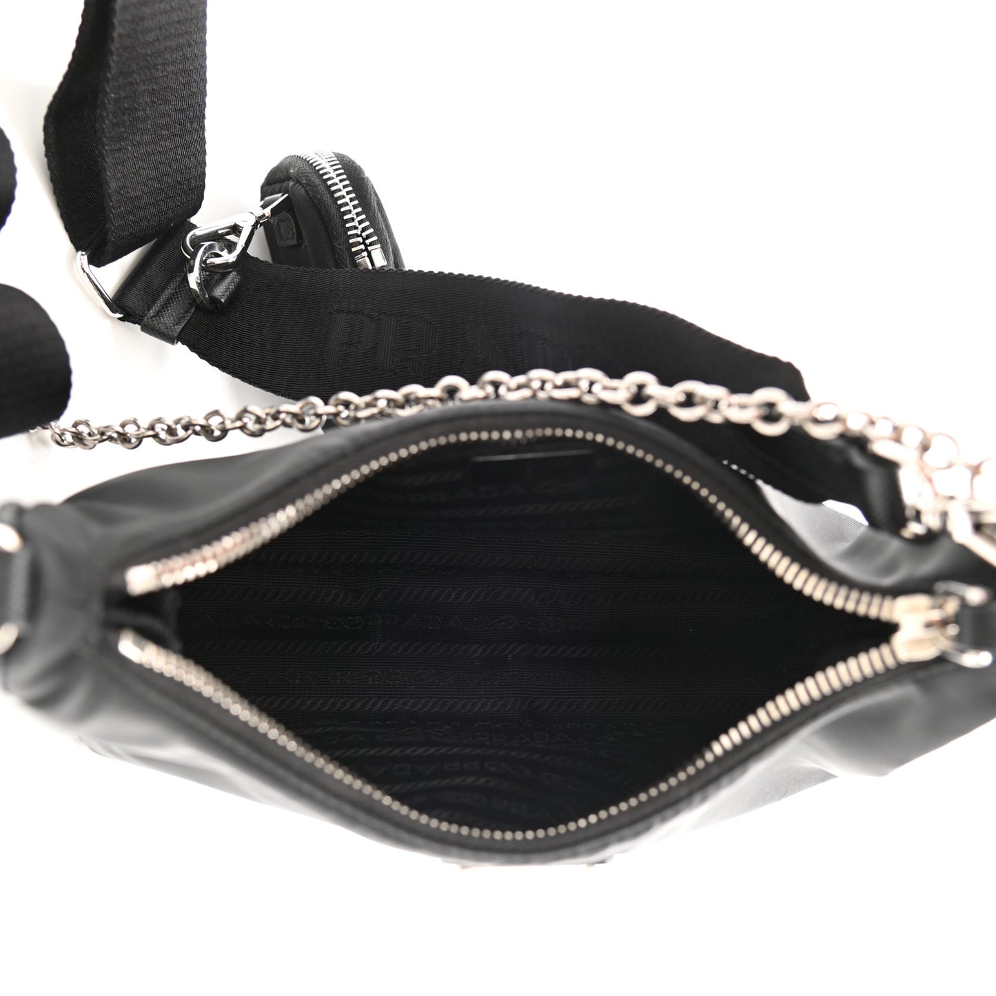Nylon Re-Edition 2005 Shoulder Bag Black
