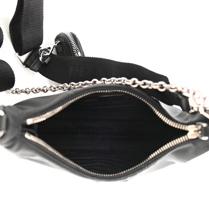 Prada Nylon Re-Edition 2005 Shoulder Bag Black 5 of 13