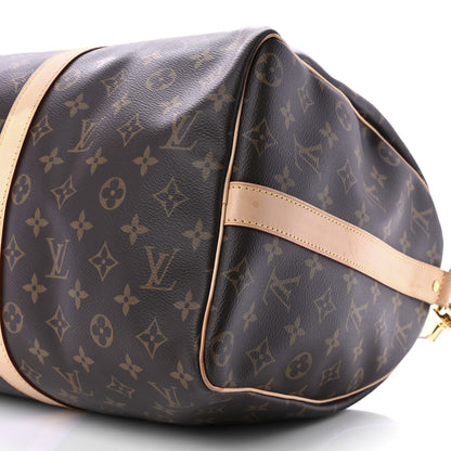 Louis Vuitton Monogram Keepall Bandouliere 45 9 of 9