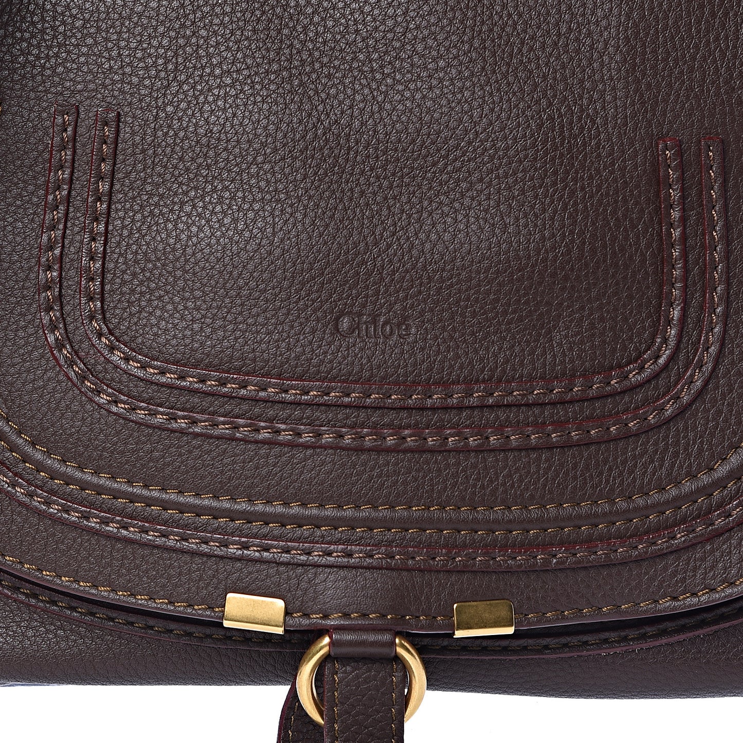Calfskin Medium Marcie Satchel Truffle