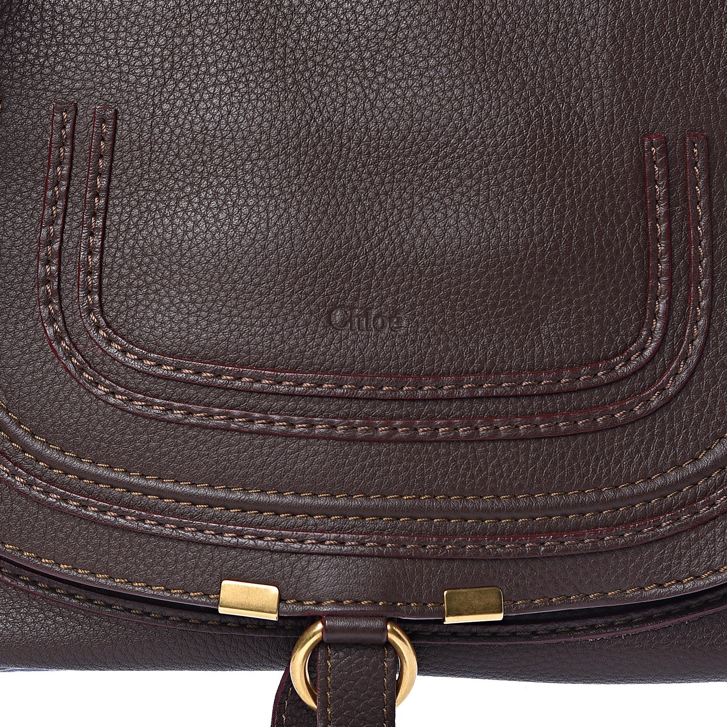 Chloe Calfskin Medium Marcie Satchel Truffle 11 of 11