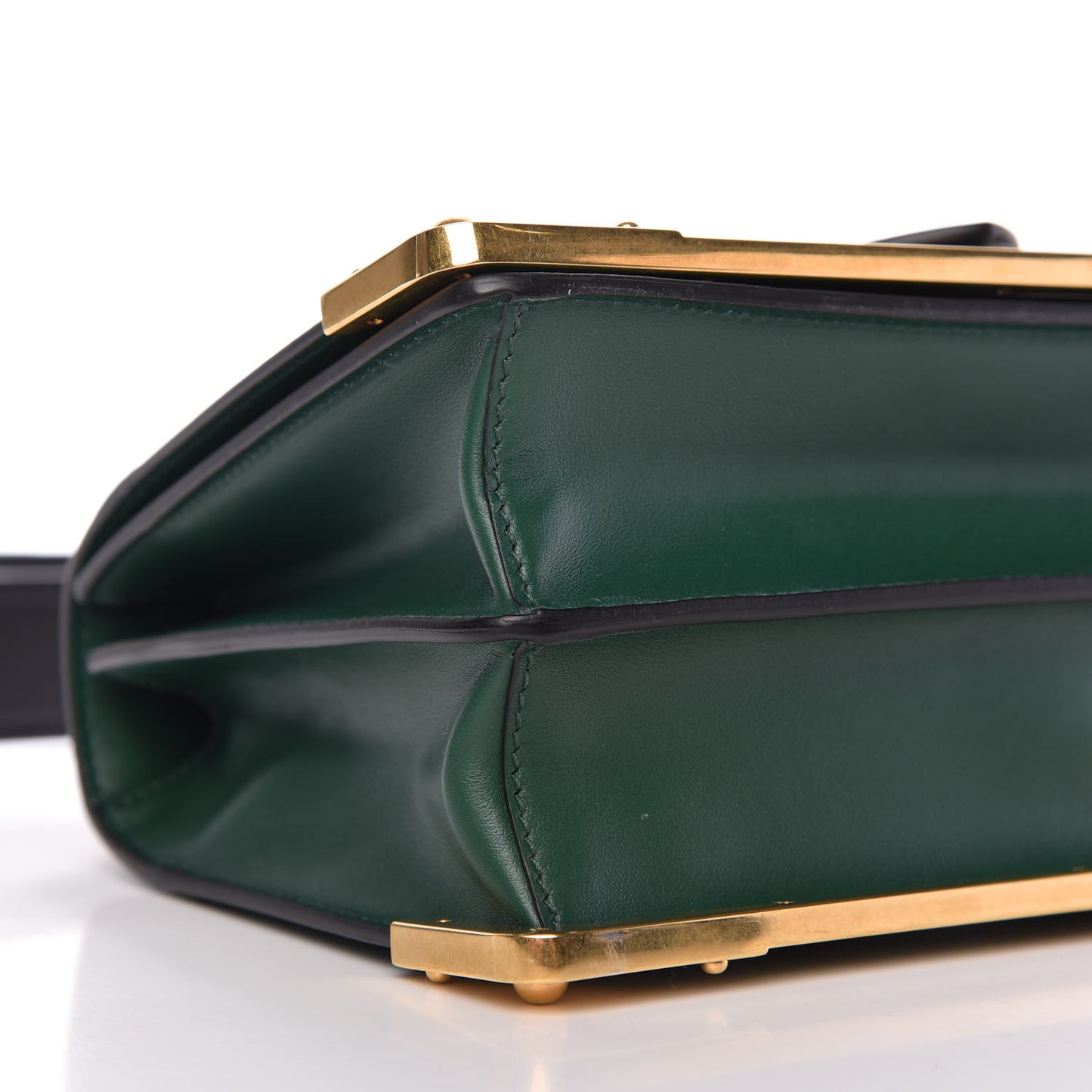 City Calf Saffiano Cahier Bag Biliardo Black