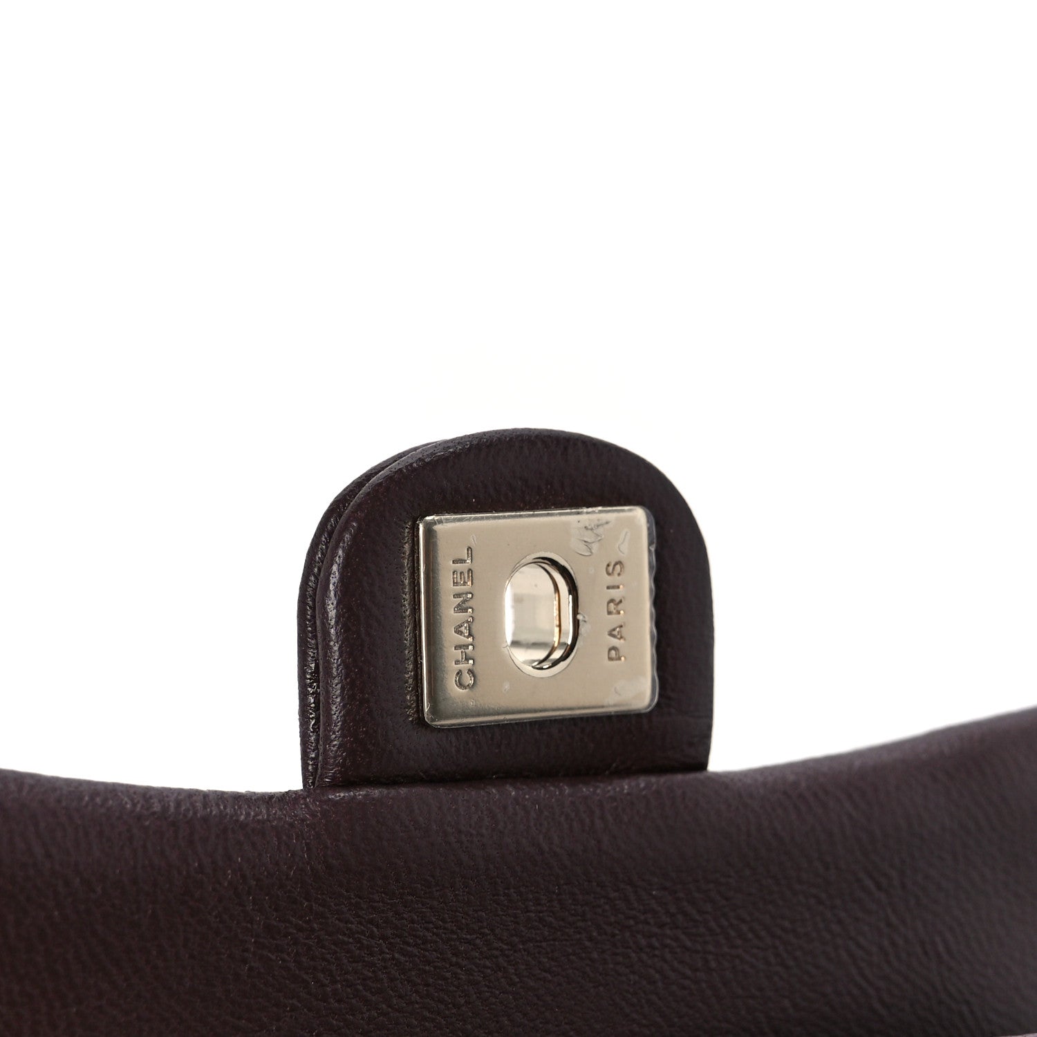 Chanel Lambskin Quilted Mini Double Flap With Hook Dark Brown 7 of 12