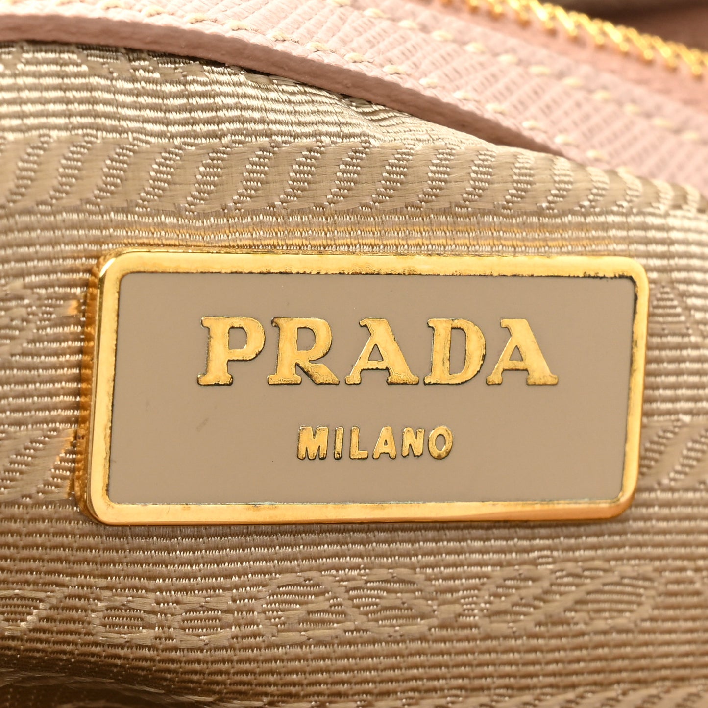 Saffiano Lux Small Tote Cammeo