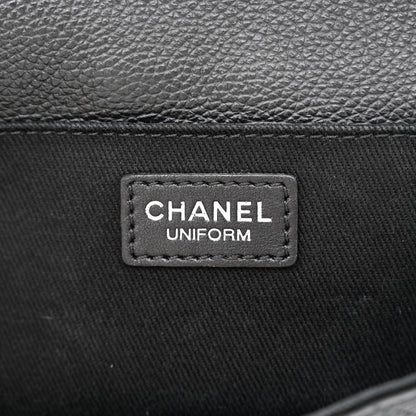 Chanel Grained Calfskin Quilted 2.55 Reissue Flap Belt Bag Clutch Black 6 of 11