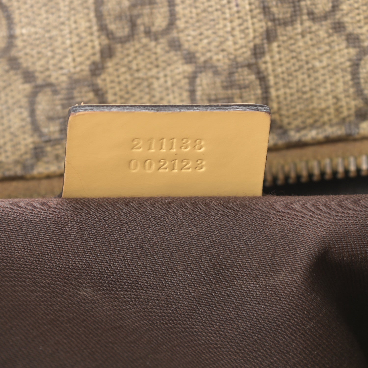 Gucci GG Supreme Monogram Small Joy Tote Yellow 7 of 24