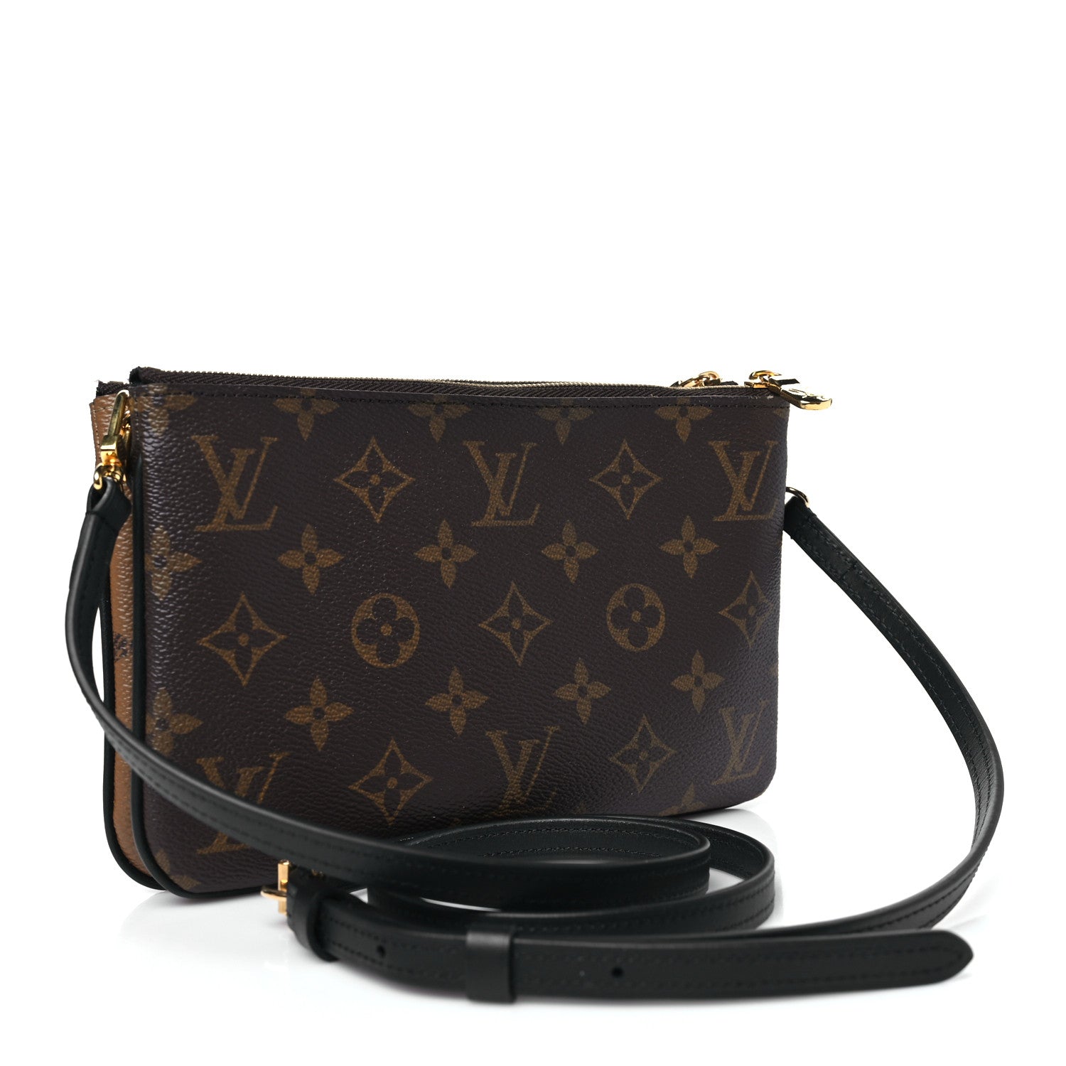 Louis Vuitton Reverse Monogram Giant Double Zip Pochette 3 of 11