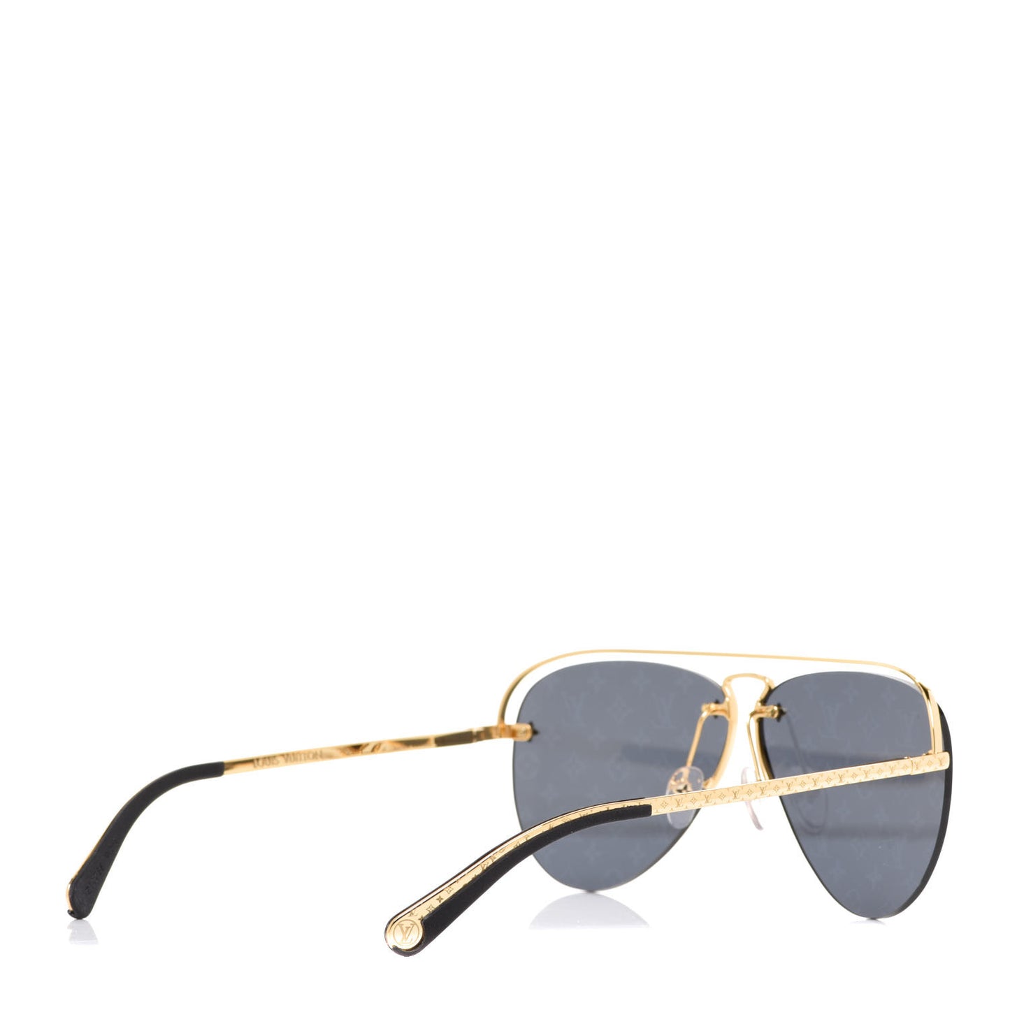Metal Monogram Grease Sunglasses Z1172W Gold
