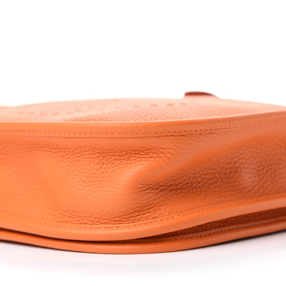 Hermes Taurillon Clemence Evelyne III PM Orange 7 of 13