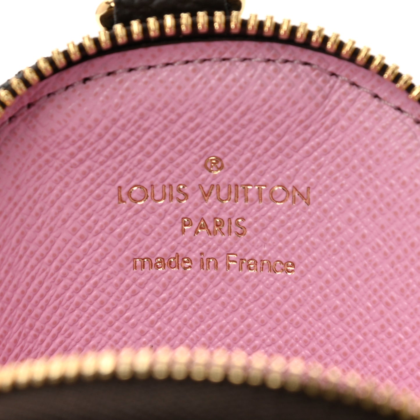 Monogram 2021 Christmas Animation Japanese Garden Round Coin Purse Wisteria Pink