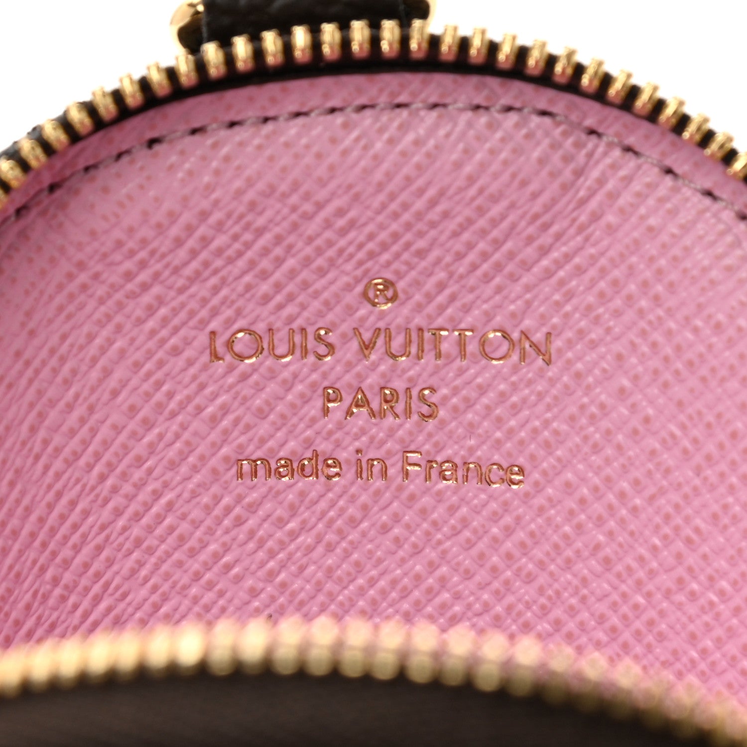 Louis Vuitton Monogram 2021 Christmas Animation Japanese Garden Round Coin Purse Wisteria Pink 4 of 4