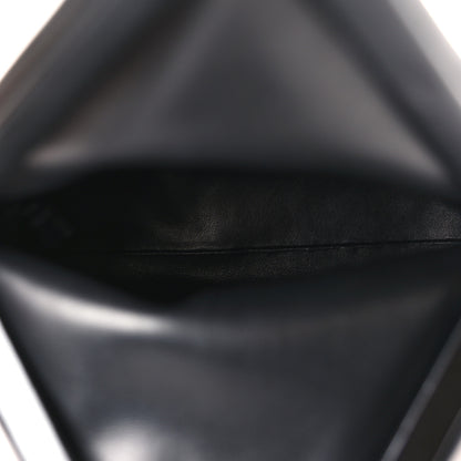 Bottega Veneta Lambskin BV Trine Clutch Black 5 of 8