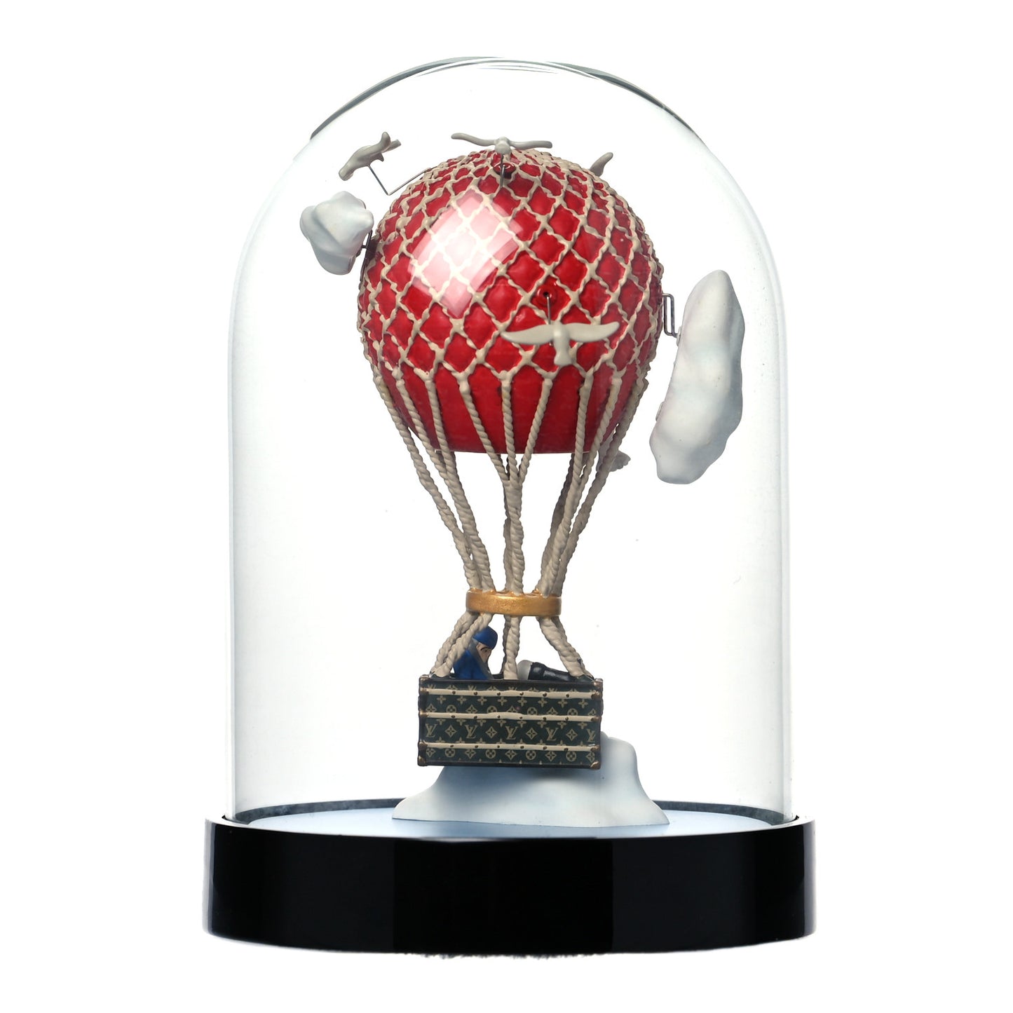 Hot Air Balloon Snow Globe