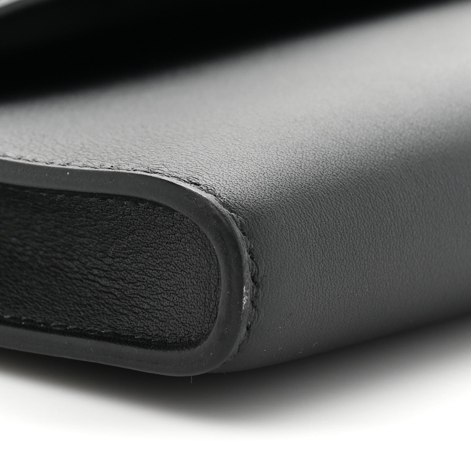 Hermes Swift Kelly Cut Clutch Pochette Black 9 of 14