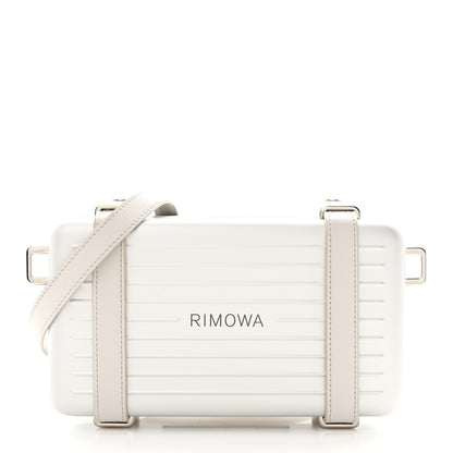 Christian Dior X RIMOWA Aluminum Personal Clutch On Strap Silver 1 of 12