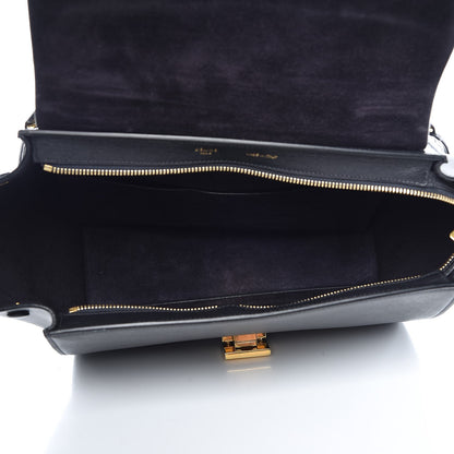 Celine Liege Calfskin Small Trapeze Black 6 of 10