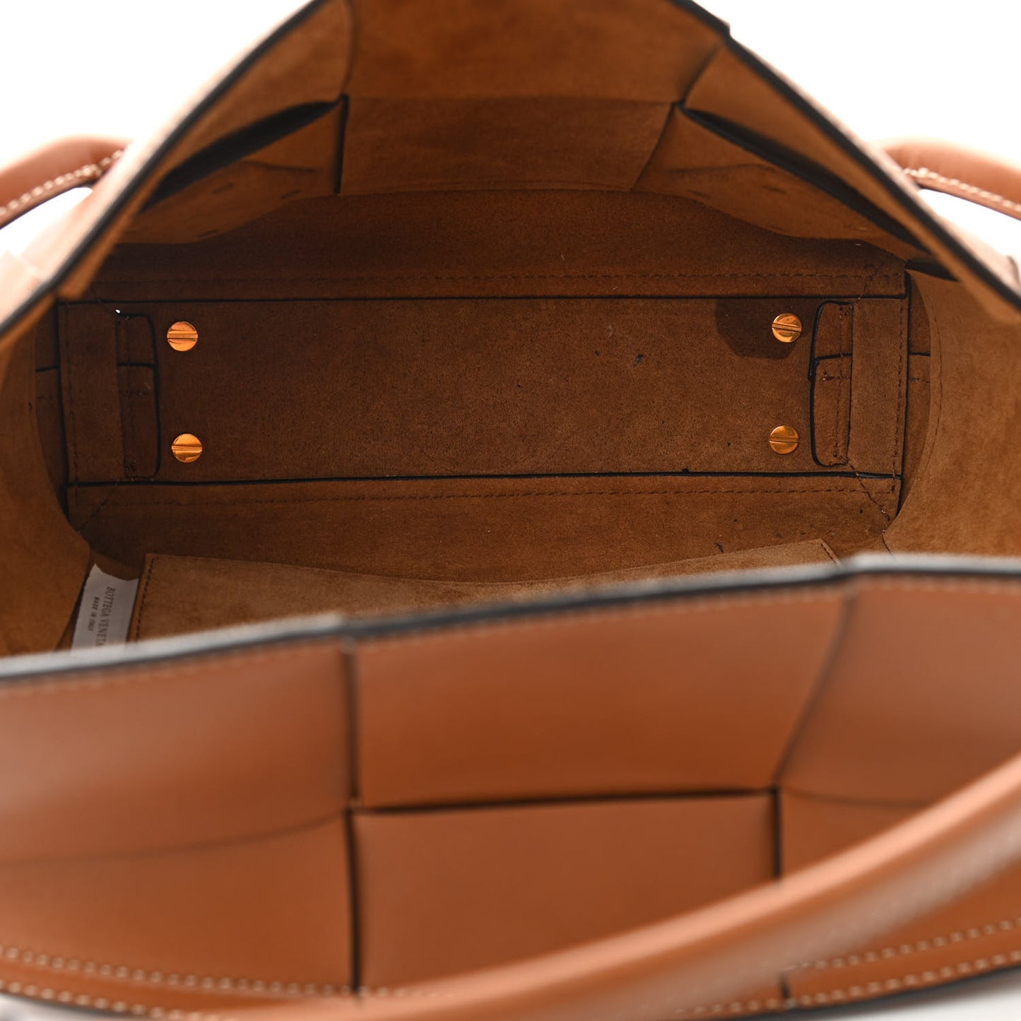 French Calfskin Maxi Intrecciato Arco 33 Wood