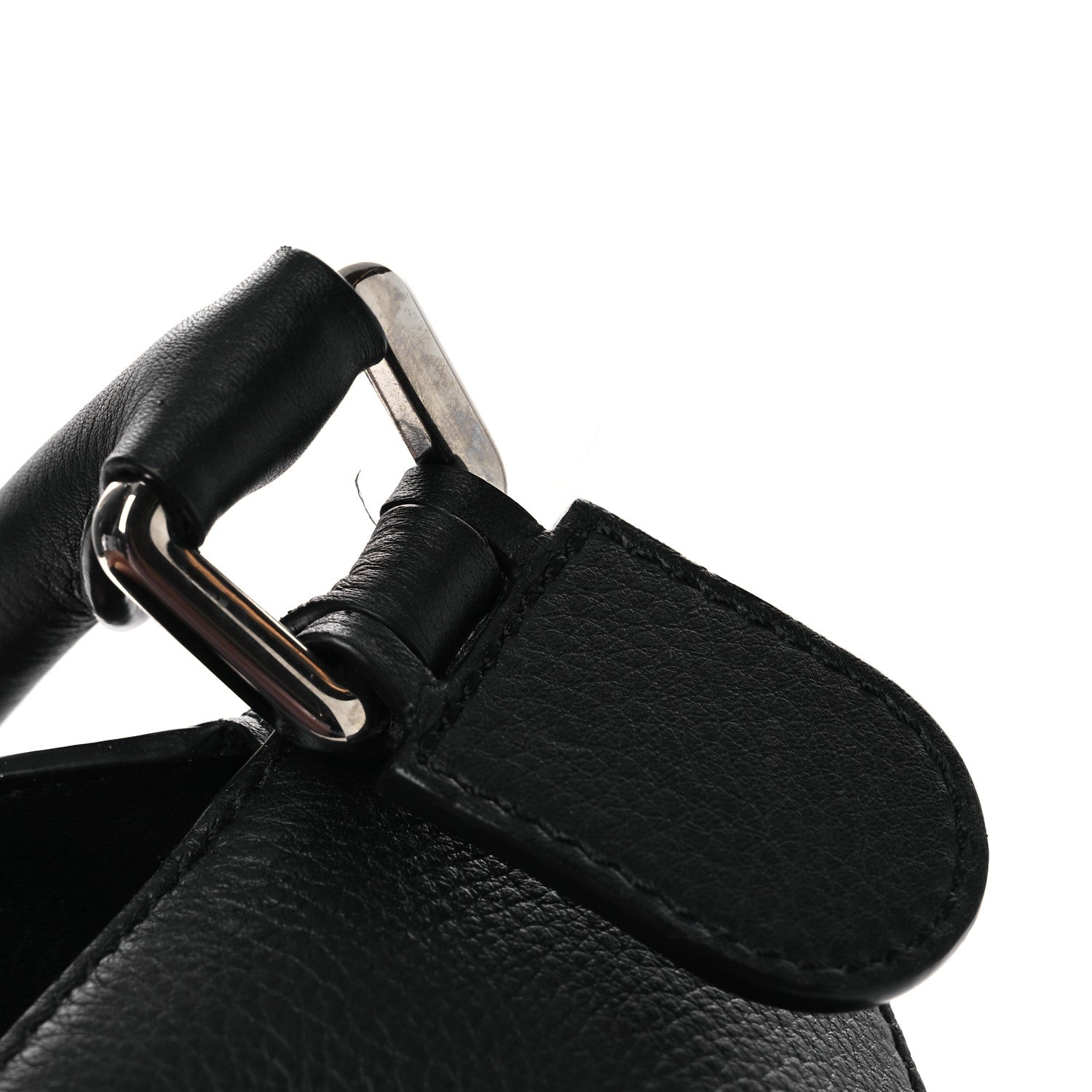 Loewe Calfskin Small Puzzle Edge Bag Black 11 of 11