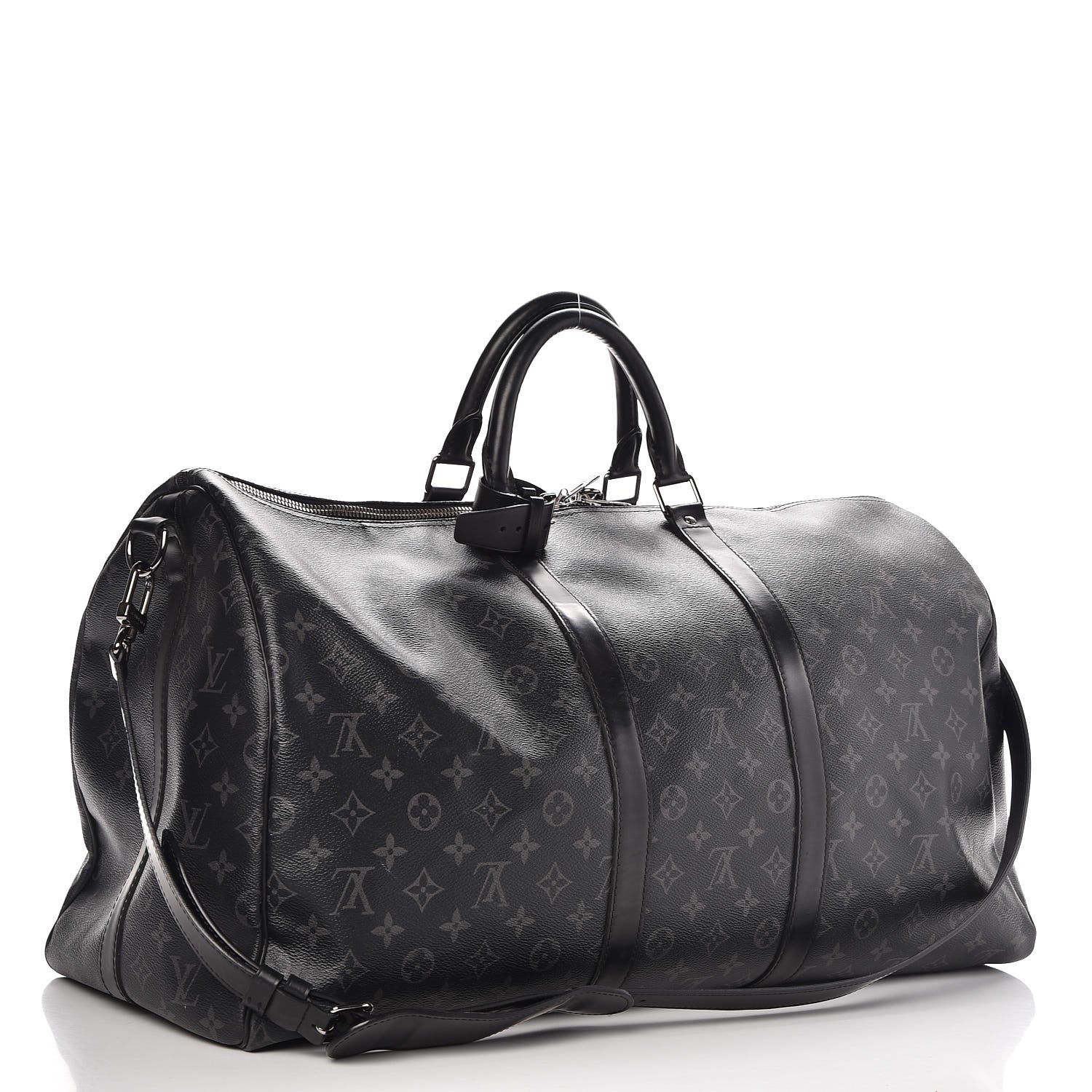 Louis Vuitton Monogram Eclipse Keepall Bandouliere 55 3 of 11
