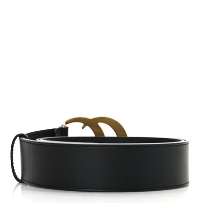 Gucci Calfskin Double G 40mm Belt 90 36 Black 2 of 7