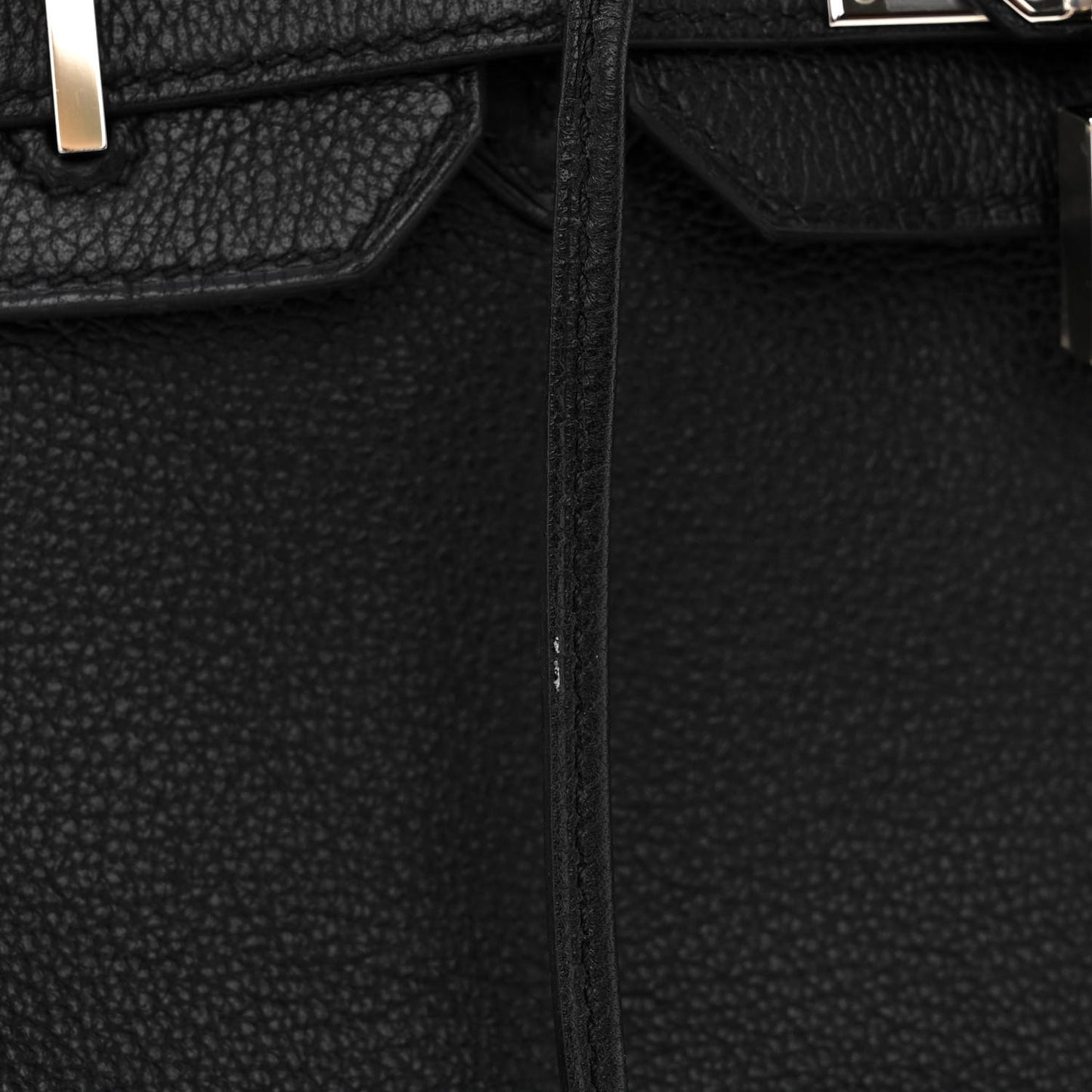 Taurillon Clemence Birkin 30 Black