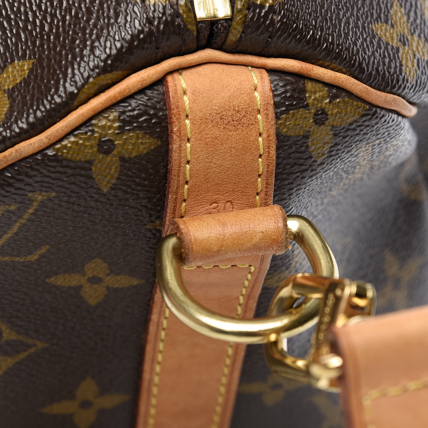 Louis Vuitton Monogram Speedy Bandouliere 30 10 of 12