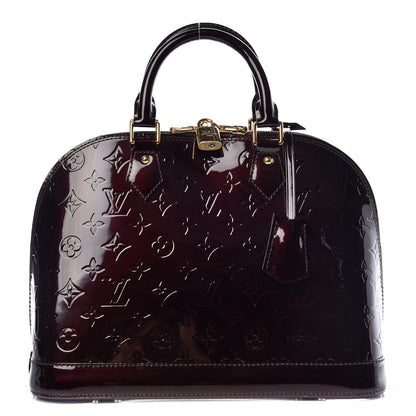 Louis Vuitton Vernis Alma PM Amarante 1 of 8