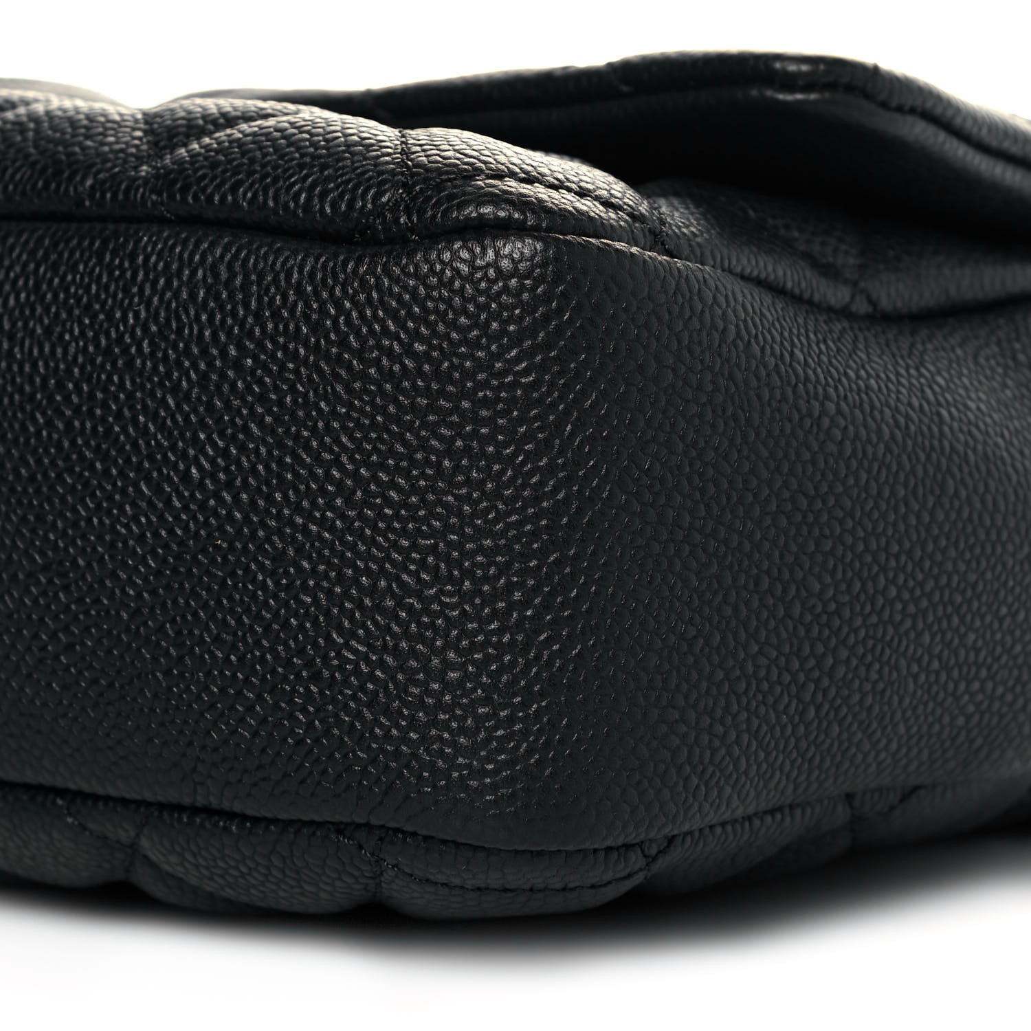 Chanel Caviar Quilted Jumbo Easy Flap Black 10 of 11