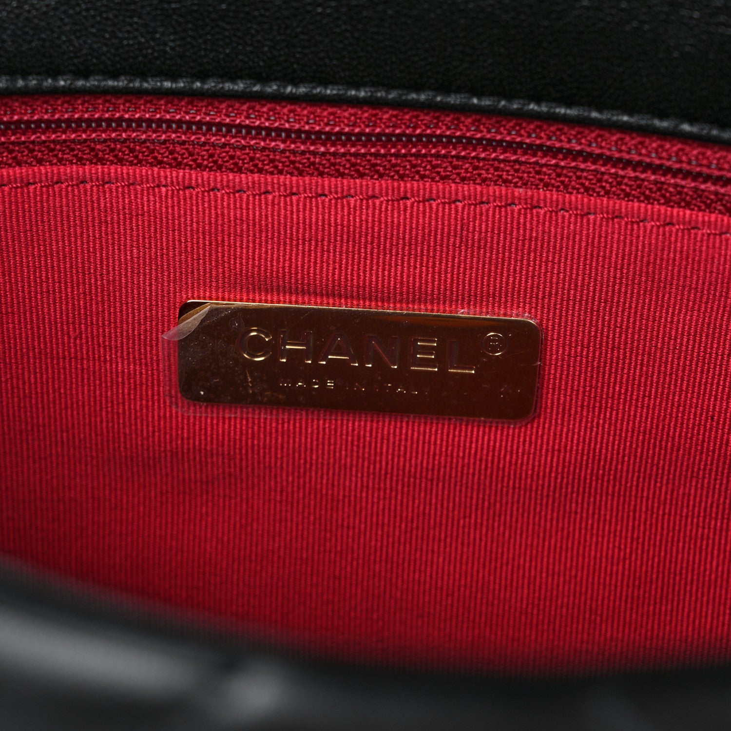 Chanel Lambskin Quilted Medium Chanel 19 Flap Black 6 of 10