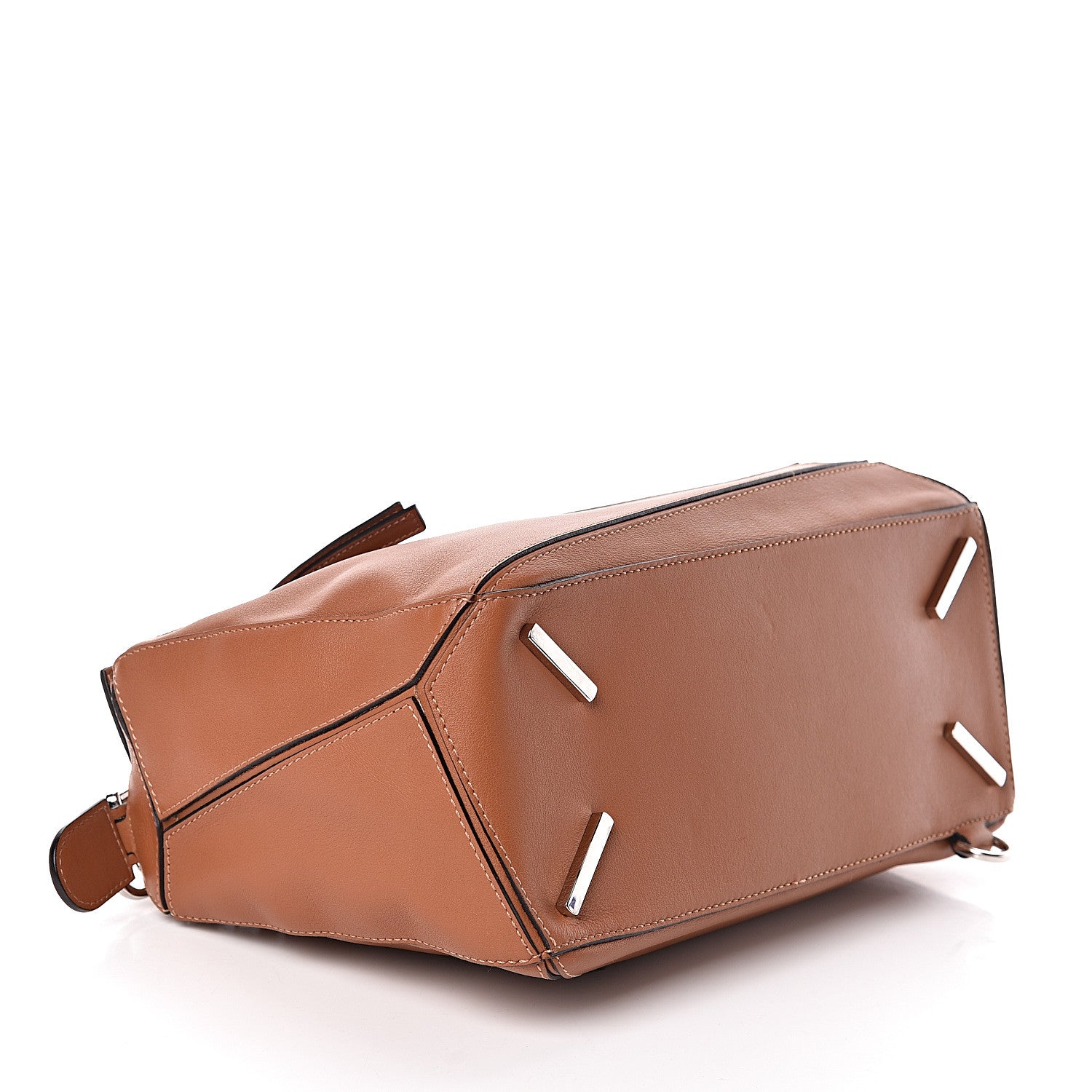 Loewe Calfskin Medium Puzzle Bag Tan 5 of 10