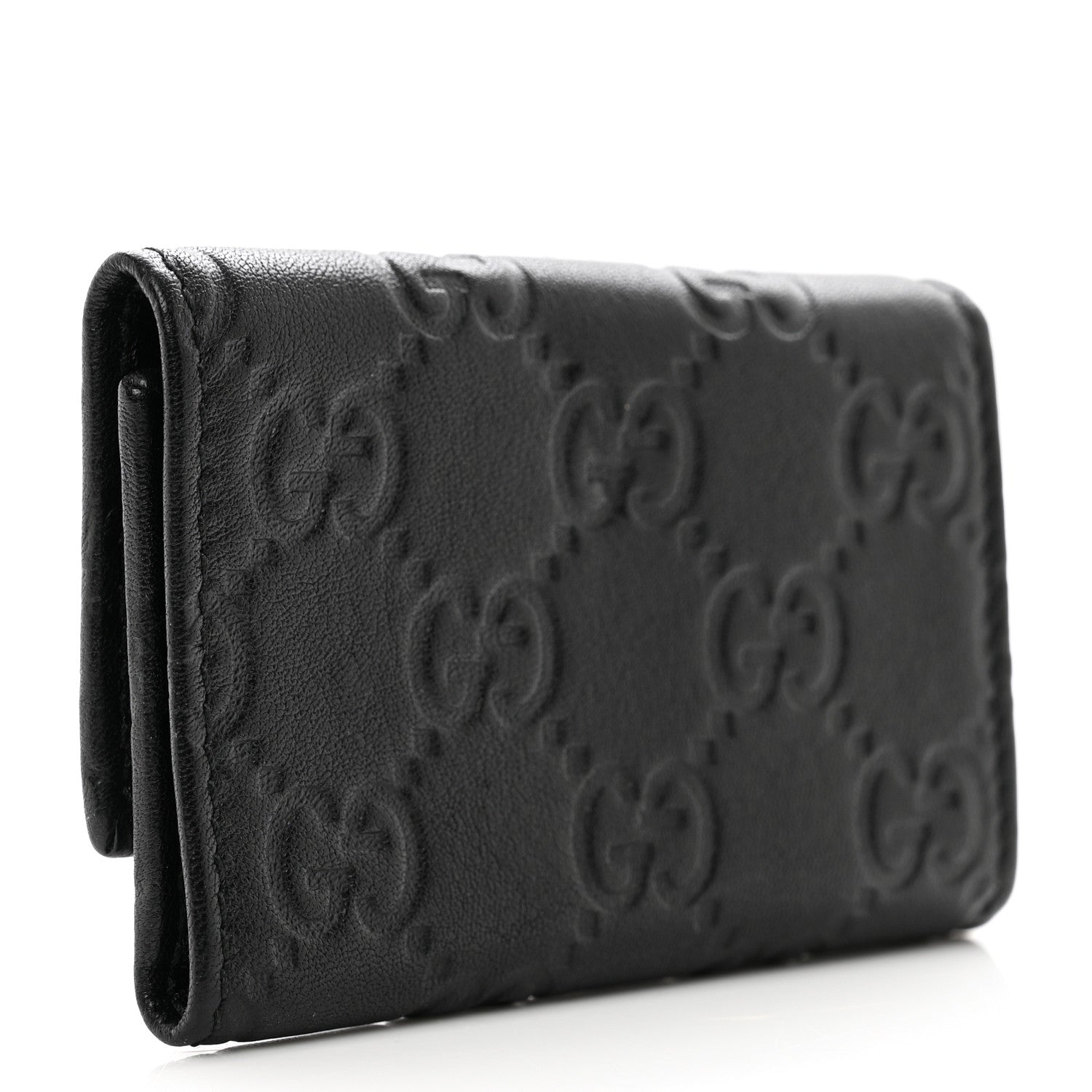 Gucci Guccissima 6 Key Holder Case Black 3 of 6