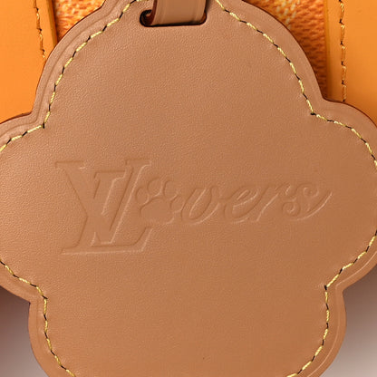 Louis Vuitton Monogram Heritage Keepall Bandouliere 25 Yellow 7 of 10