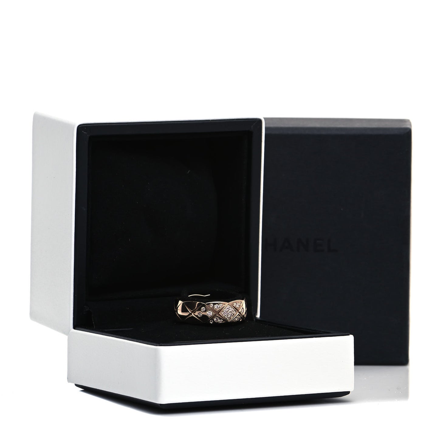 18K Yellow Gold Diamond Small Coco Crush Ring 56 7.5