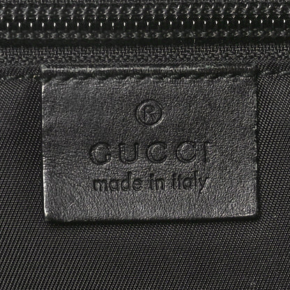 Gucci Techno Canvas Web Duffle Black 6 of 11