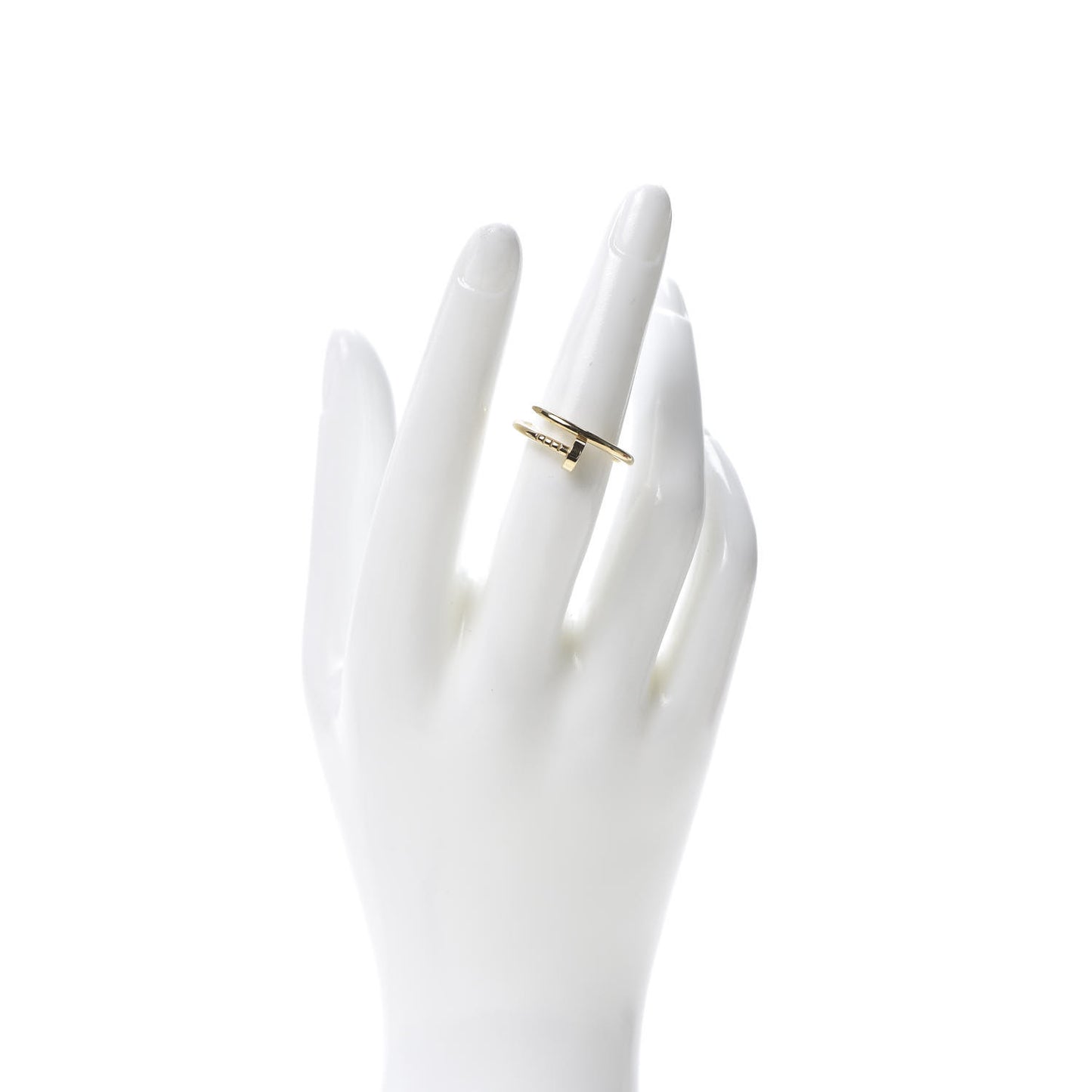 18K Yellow Gold Small Juste Un Clou Ring 55 7.25
