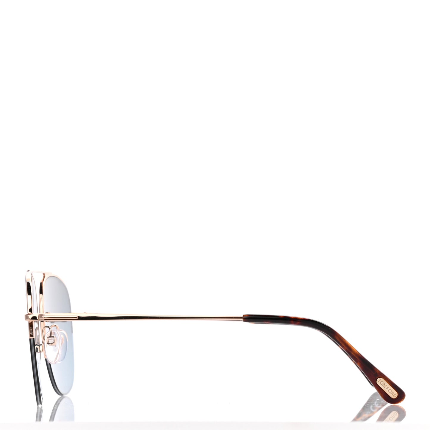 Abott Sunglasses TF667 Gold Light Blue
