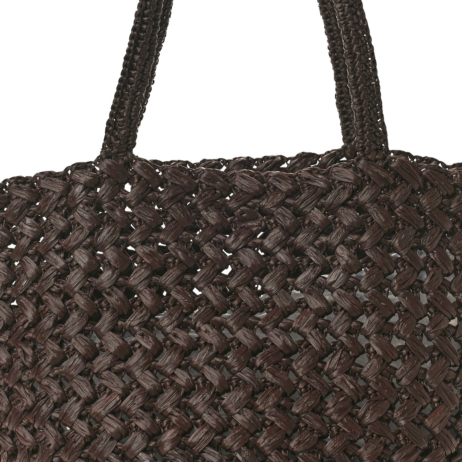 The Row Raffia Estelle Tote Bag Brown 7 of 10